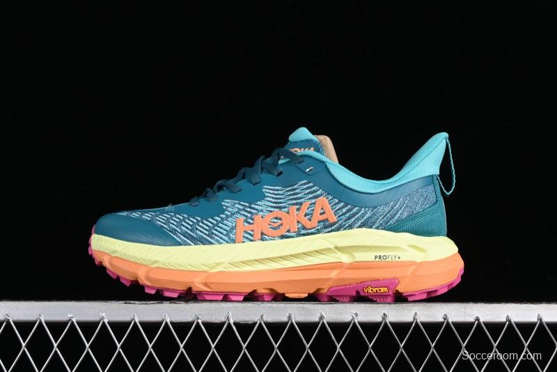 Hoka One One Mafate Speed 4 Low-Cut Professional Trail Running Shoes - 1129930 DLCR