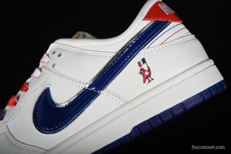 Nike SB Dunk Low Paris Olympics Limited - Patent Leather Blue - JH8310-951