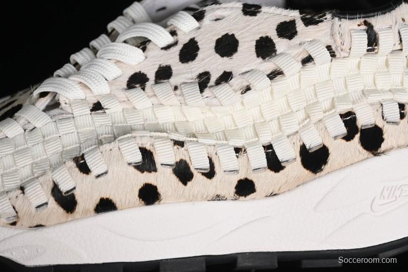 Nike Air Footscape Woven Asymmetrical Weave Slip-Resistant Low-Top Lifestyle Casual Shoes - FB1959-102