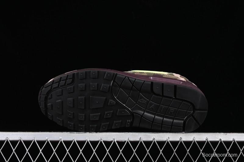 Nike Air Max 1 Retro Running Shoes with Half-Sole Air Cushion - FN8358-200