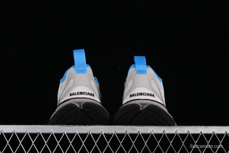 Balenciaga Circuit Lightweight Distressed Print Round Toe Fashion Casual Shoes - WFLGY2240