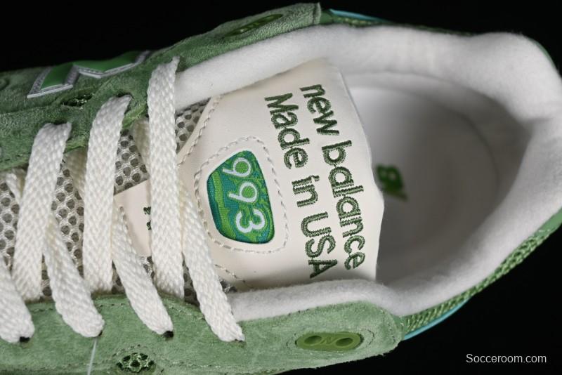 New Balance Made In USA M993 Series Classic Retro Running Shoes - U993GW