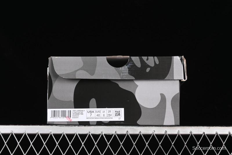 Nike Travis Scott x Fragment Design x Air Jordan 1 Low OG SP Sneakers - XY2688-106