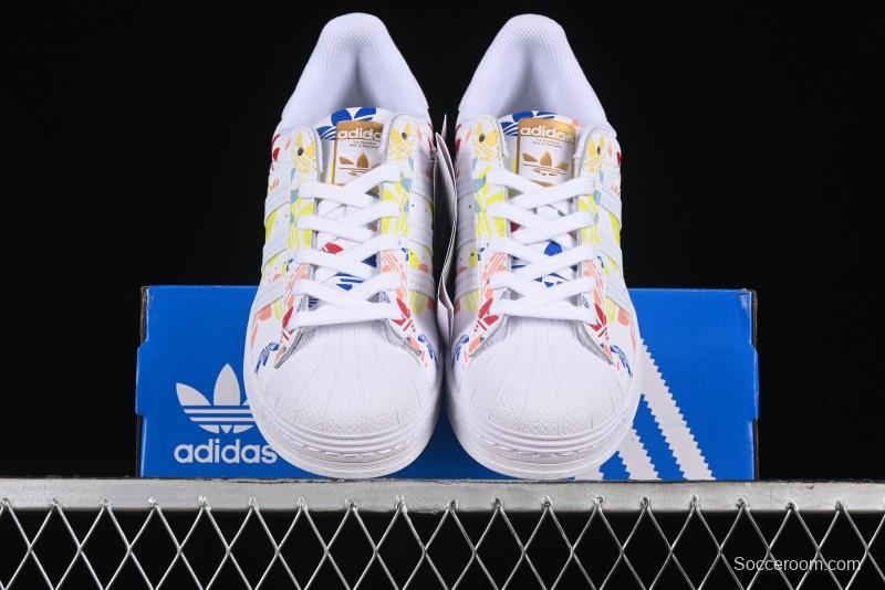 Adidas Superstar H00183 Casual Sneakers with Shell Toe Design - H00183