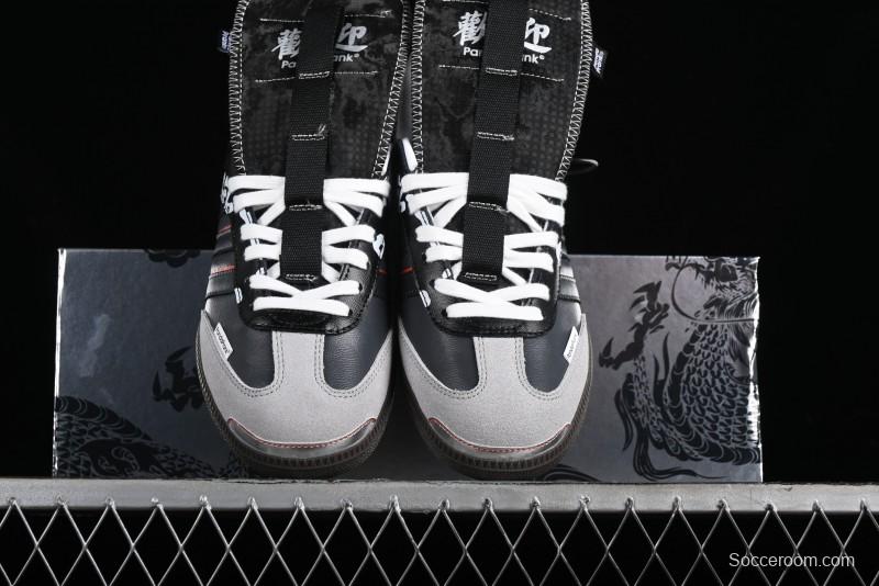 Adidas Originals Samba OG Low Top Casual Sneakers with Panda Mischief Design - IG1024