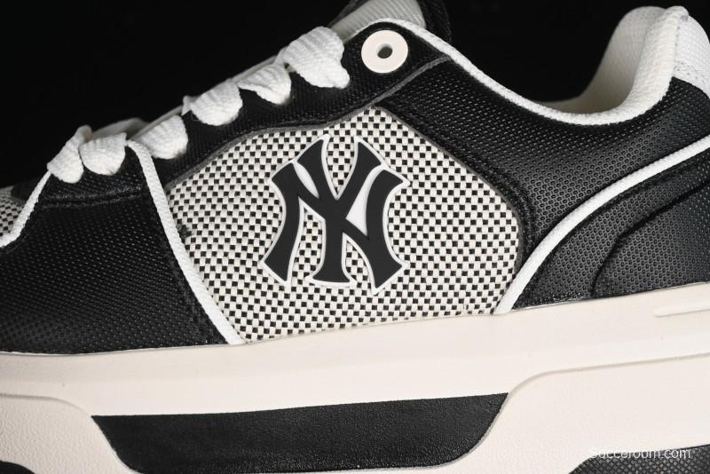 New York Yankees MLB Chunky Liner SL Canvas Sneakers with Thick Sole - 3ASXLSL4N50BKS