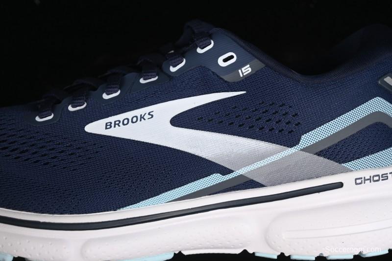 Brooks Ghost 15 Running Shoes with DNA LOFT V2 Cushioning and Breathable Air Mesh - 1203802A450