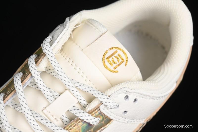 Nike SB Dunk Low Edison Chen Collaboration - Anniversary Edition High-End Customized Low-Top Casual Sneakers - JH8310-948