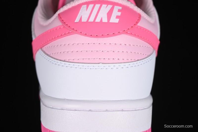 Nike SB Dunk Low Glacier Pink Low-Top Casual Skateboarding Shoes - HQ1181-661
