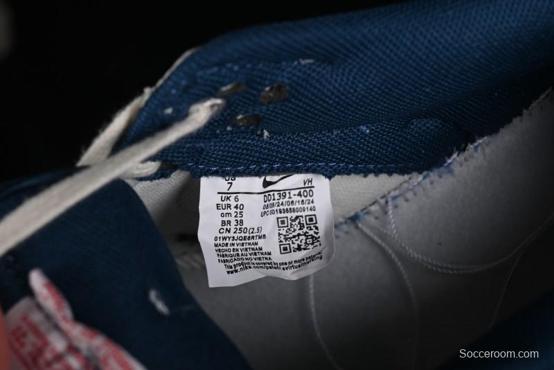 Nike Dunk Low Panda Prank Wave Fishing Blue Brown Low Top Casual Sneakers - DD1391-400