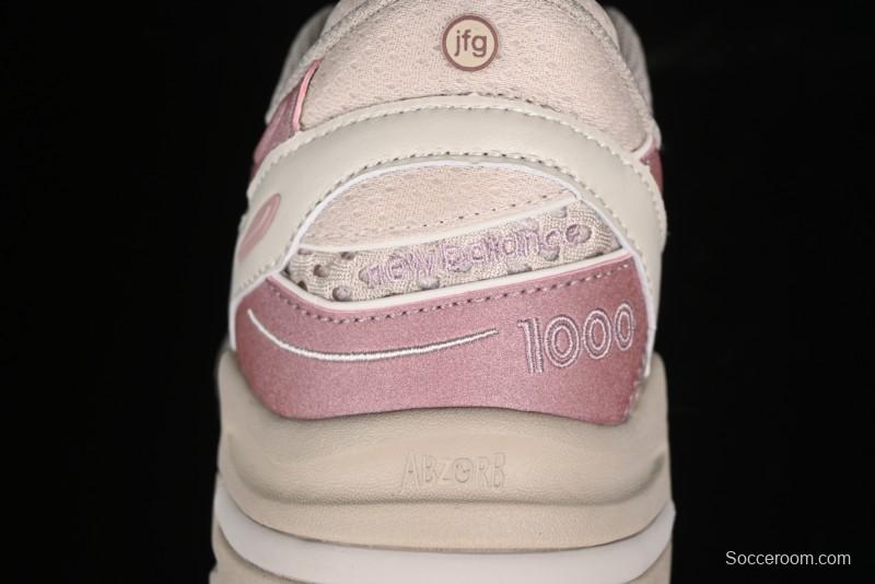 New Balance 1000 Series Retro Dad Style Low-Top Casual Running Shoes - M1000JG1