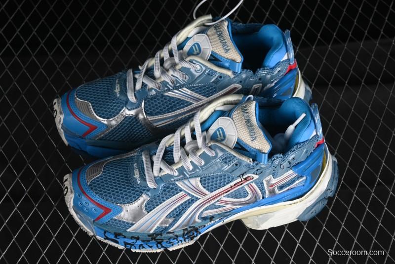 Balenciaga Runner Kith Four Color Retro Casual Shoes - WRNMT4896