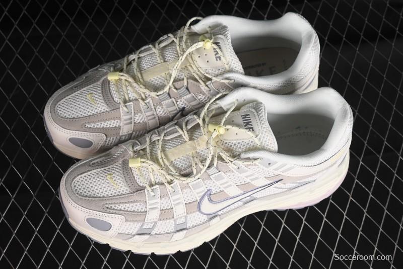 Nike P-6000 Prm Retro Casual Sneakers Dad Shoes with Layered Design - HJ7284-072
