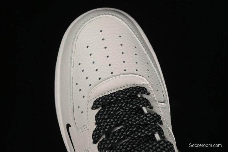 Nike Air Force 1 '07 Low QR Code Black Star Sneakers - CU1836-962