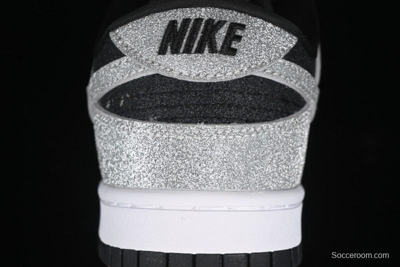 Nike SB Dunk Low Black Reverse Starry Sky Anniversary High-End Custom Low-Top Casual Skate Shoes - KK1333-003