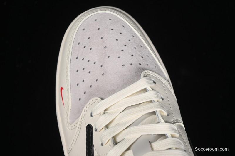 Nike Travis Scott x Fragment Design x Air Jordan 1 Low OG SP AJ1 Supreme Collaboration - LJ5188-023
