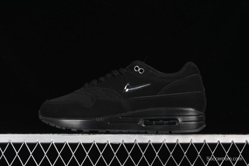Nike Air Max 1 Retro Running Shoes with Half-Sole Air Cushion - AA0512-001