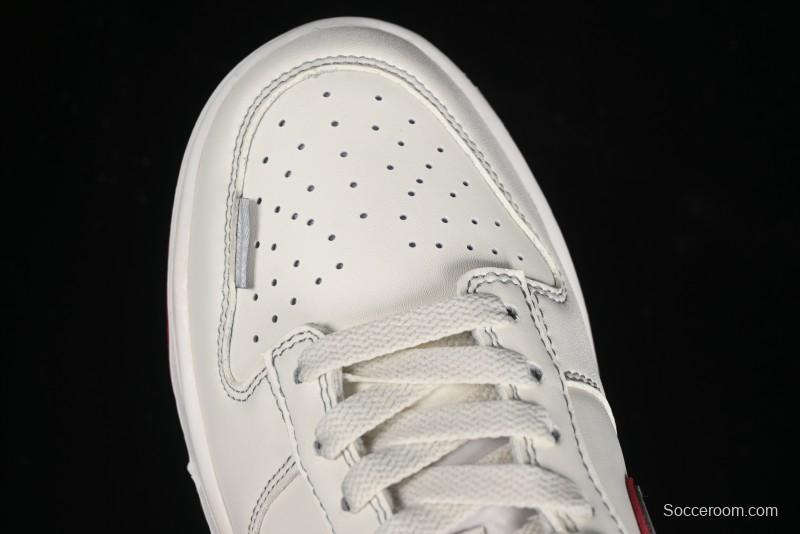 Nike SB Dunk Low SUP Collaboration - Signature Grey Check Anniversary High-End Custom Low-Top Casual Skate Shoes DJ2024-030