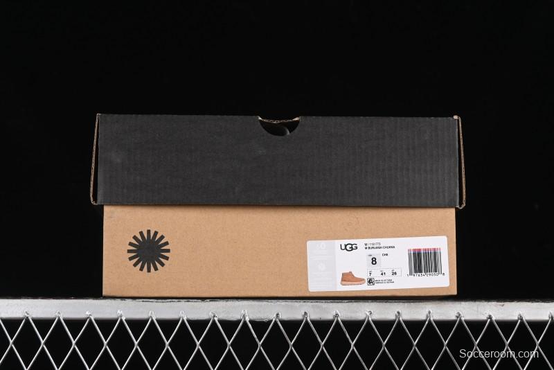 UGG Burleigh Chukka Comfortable Flat Lace-Up Round Toe Fashion Casual Boots - 1151773