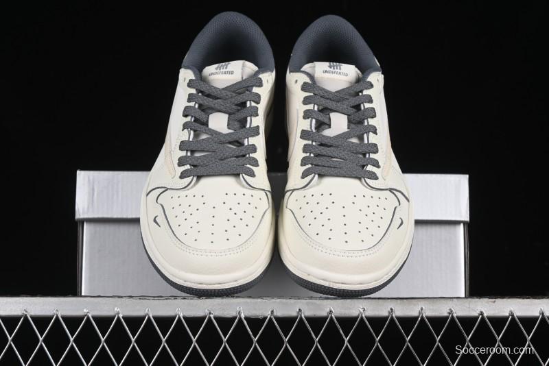 Nike Travis Scott x Fragment Design x Air Jordan 1 Low OG SP AJ1 Casual Sneakers - DM7866-018