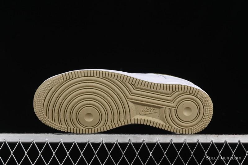 Nike Air Force 1'07 Low Casual Sneakers with Full-Length Air Cushion - FJ4146-110