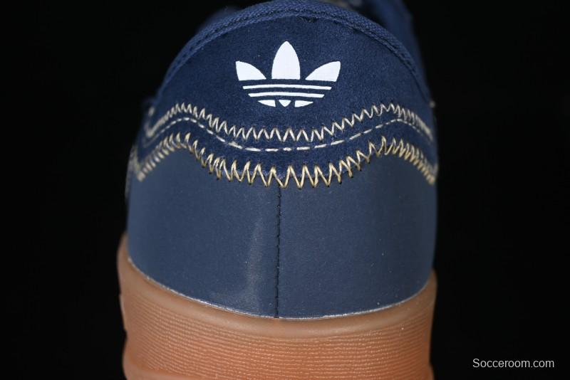 Adidas Clot x Originals Gazelle Indoor Retro Casual Slip-Resistant Wear-Resistant Low-Top Sneakers - IH3725