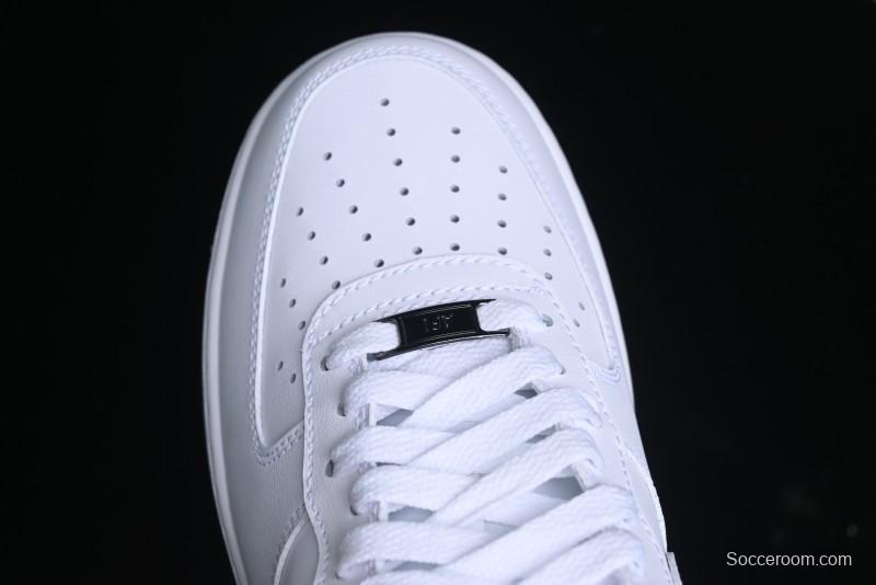 Nike Air Force 1 '07 Low Stussy Collaboration - Crystal Milk Coffee Low-Top Casual Sneakers - IF1686-101