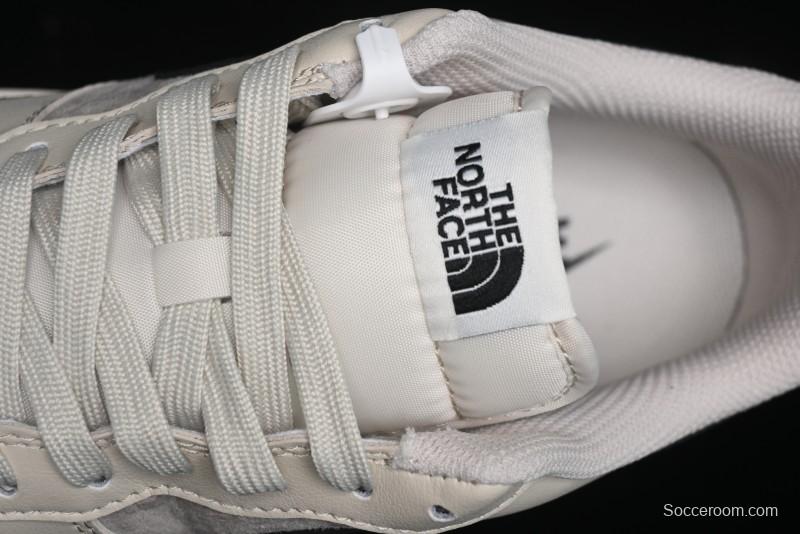 Nike Air Force 1 '07 Low The North Face Collaboration - Beige Black Red Sole Low-Top Casual Sneakers - XZ6188-309