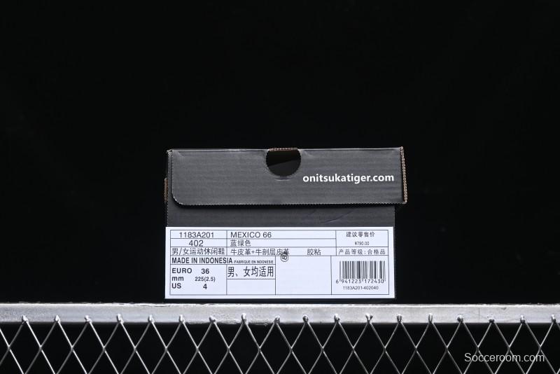 Onitsuka Tiger Mexico 66 Low-Top Leather Running Shoes - 1183A201-402