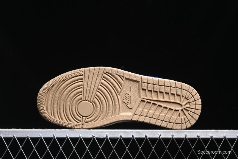 Nike Travis Scott x Fragment Design x Air Jordan 1 Low OG SP AJ1 Retro Sneakers - SJ2068-110