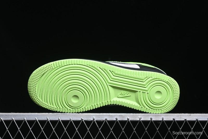 Nike Air Force 1 '07 Low Supreme Collaboration - Night Glow Low-Top Casual Sneakers - DF0188-009