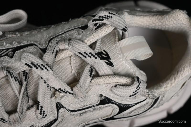 Balenciaga Phantom Sneaker 10th Generation Trend Running Shoes with Transparent Heel Strap - W3XDC2002