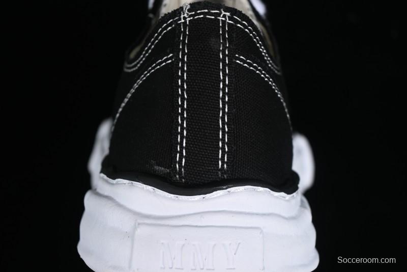 Wayne MMY Original Sole Leather Low Sneaker with Deconstructed Ice Cream Sole - W.E5
