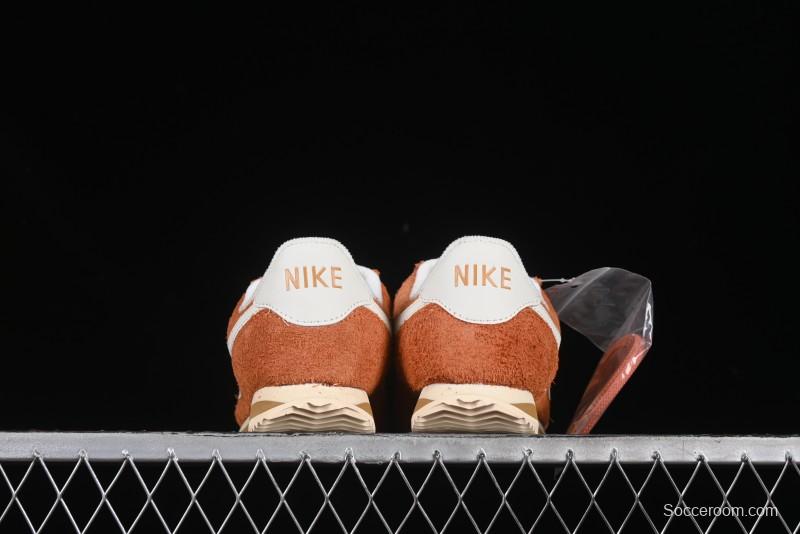 Nike Classic Cortez Leather Retro First Generation Leather Running Shoes - HF3142-200