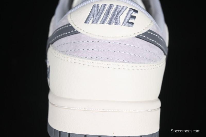 Nike SB Dunk Low Stussy Anniversary Edition Custom High-End Casual Sneakers - DM6868-027