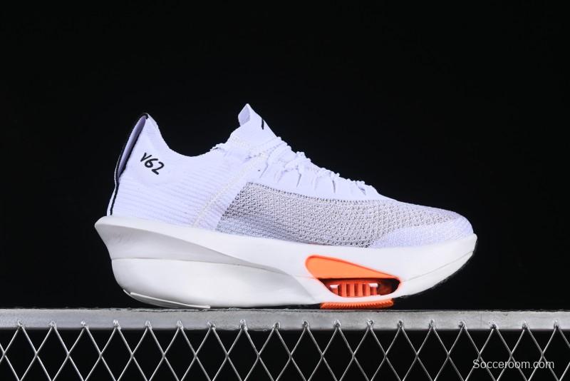 Nike Zoom Vaporfly Next 3% Prototype Super Marathon Running Shoes with Dual Air Zoom and ZoomX Foam - FD8356-100