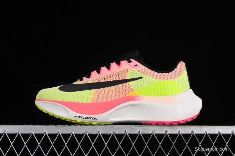 Nike Zoom Fly 5 Premium Lightweight Elastic Running Shoes with React Foam and Carbon Fiber Plate - FQ8112-331