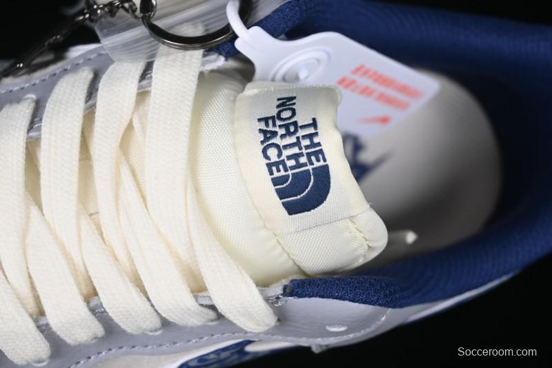 Nike Air Force 1 '07 Low The North Face x CDG Blue Double Swoosh Casual Sneakers - DM6688-019