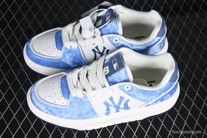 New York Yankees MLB Bigball Chunky Window Velvet Monogram Thick Sole Casual Running Shoes - 3ASXCVC4650NYS