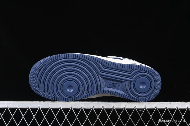 Nike Air Force 1 '07 Low The North Face Collaboration Off-White Blue Diamond Casual Sneakers - DM6688-001