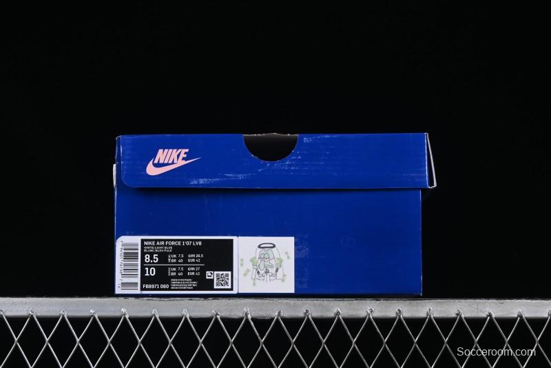 Nike Air Force 1'07 Low "Octopus Brother" SpongeBob Comic Series Squidward Middle East Casual Sneakers - FB8971-060