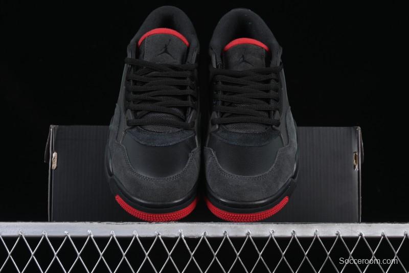 Nike Air Jordan 4 Remastered Sneakers with Textile Mesh, Leather and Suede Upper - FQ7939-060