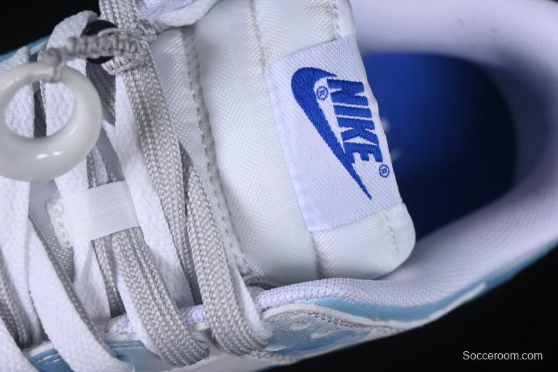 Nike Dunk Low Blue and White Porcelain Theme Casual Sneakers - DV0831-104