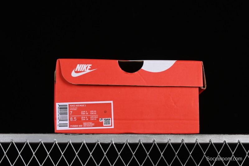 Nike Air Max 1 Retro Running Shoes with Half-Sole Air Cushion - FN5866-300