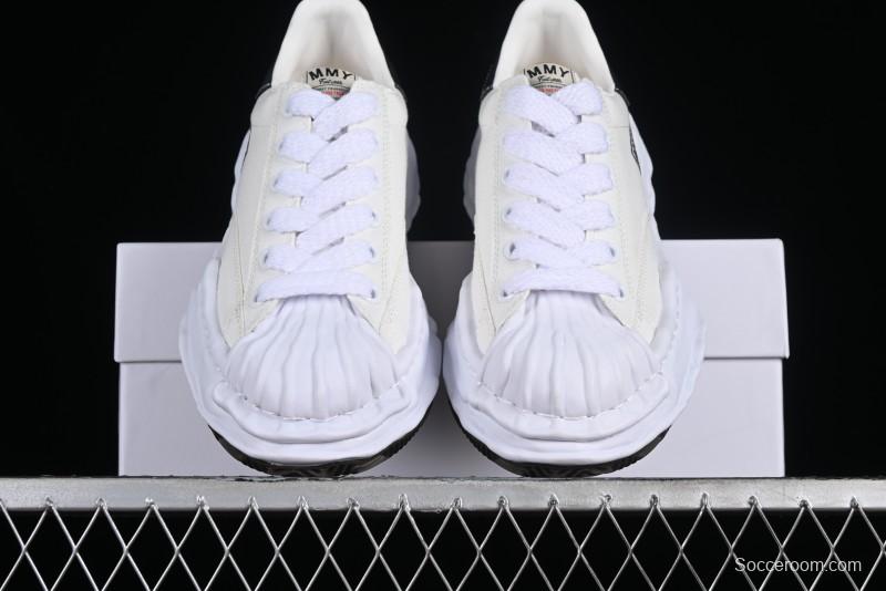 Wayne MMY Original Sole Leather Low Sneaker with Deconstructed Ice Cream Sole - W.E5