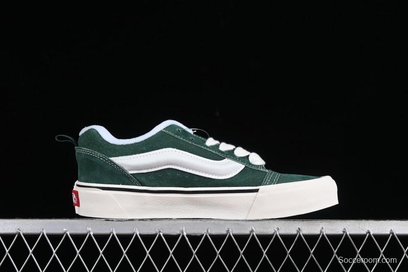 Vans Classics Knu Skool Green Platform Sneakers - VN0AUAK374