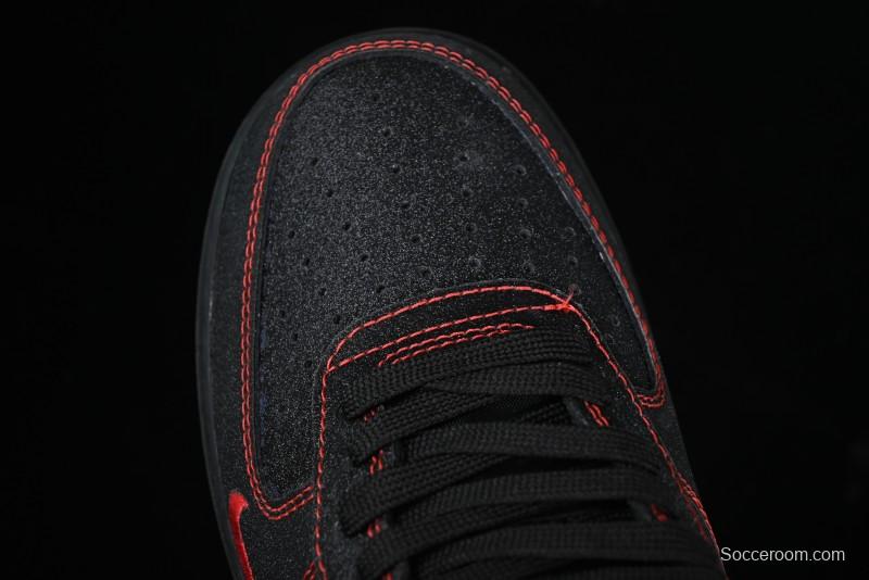 Nike Air Force 1 '07 Low Casual Sneakers in Heartbeat Orange with Full-Length Air Cushion - DF0188-015