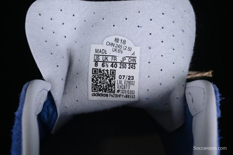 Adidas Originals Gazelle Indoor Retro Casual Slip-Resistant Wear-Resistant Low-Top Sneakers - HQ8717