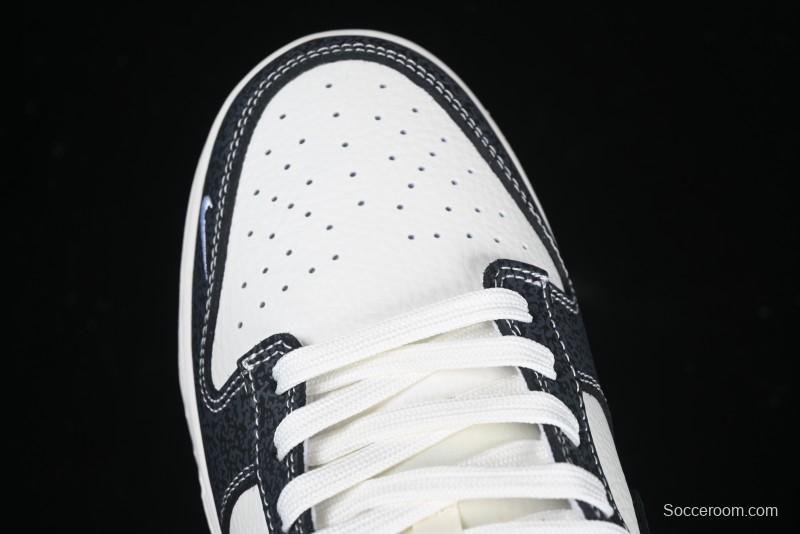 Nike SB Dunk Low Lightning Collaboration Black Swoosh Anniversary Custom Low-Top Skate Shoes - SF1029-401