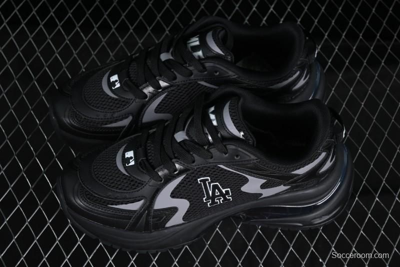 New York Yankees MLB Bigball Chunky Curve Thick Sole Casual Running Shoes - 3ARNSPL4N07BKS